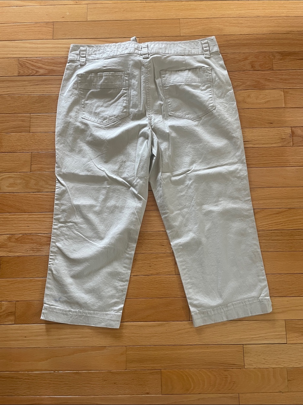 LOFT Crop Drawstring Chinos - Picture 2 of 6